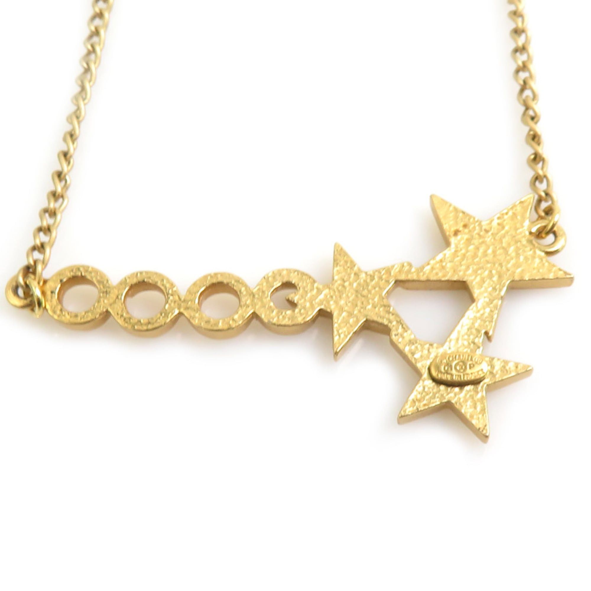 Chanel Chanel COCO Star Metal Enamel Necklace, Gold Yellow, Women's (e61772a) Size ONE SIZE - 5 Thumbnail