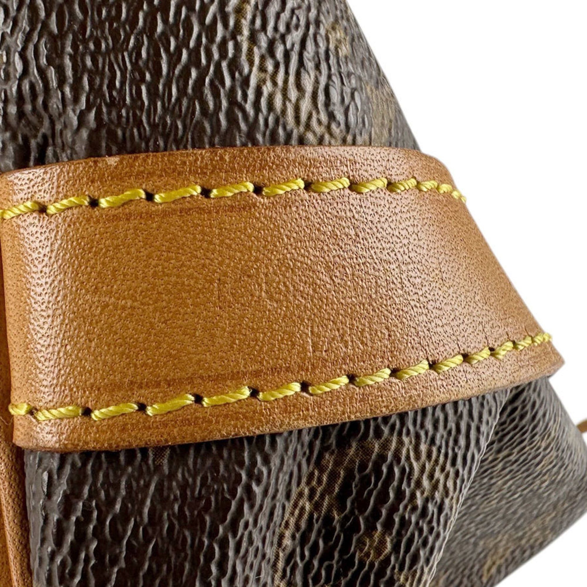 Louis Vuitton Louis Vuitton Shoulder Bag Monogram Petit Noé Canvas Brown Gold Women's M42226 z9378 Size ONE SIZE - 12 Thumbnail
