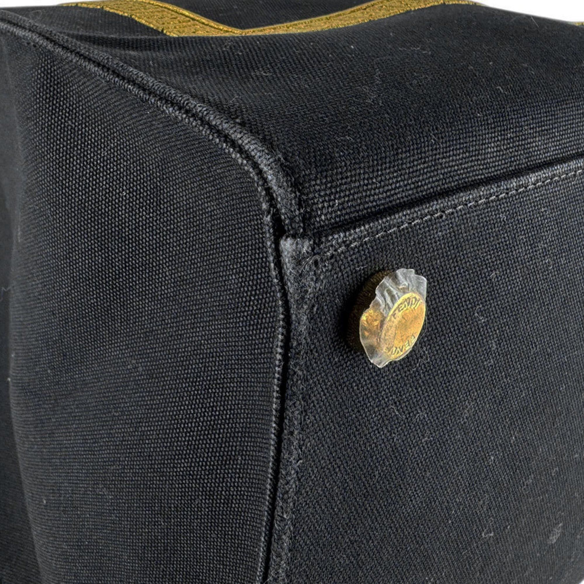 Fendi Fendi handbag shoulder bag x VERSACE FENDACE canvas black gold men's women's 8BH395-AKYY z9374 Size ONE SIZE - 8 Thumbnail