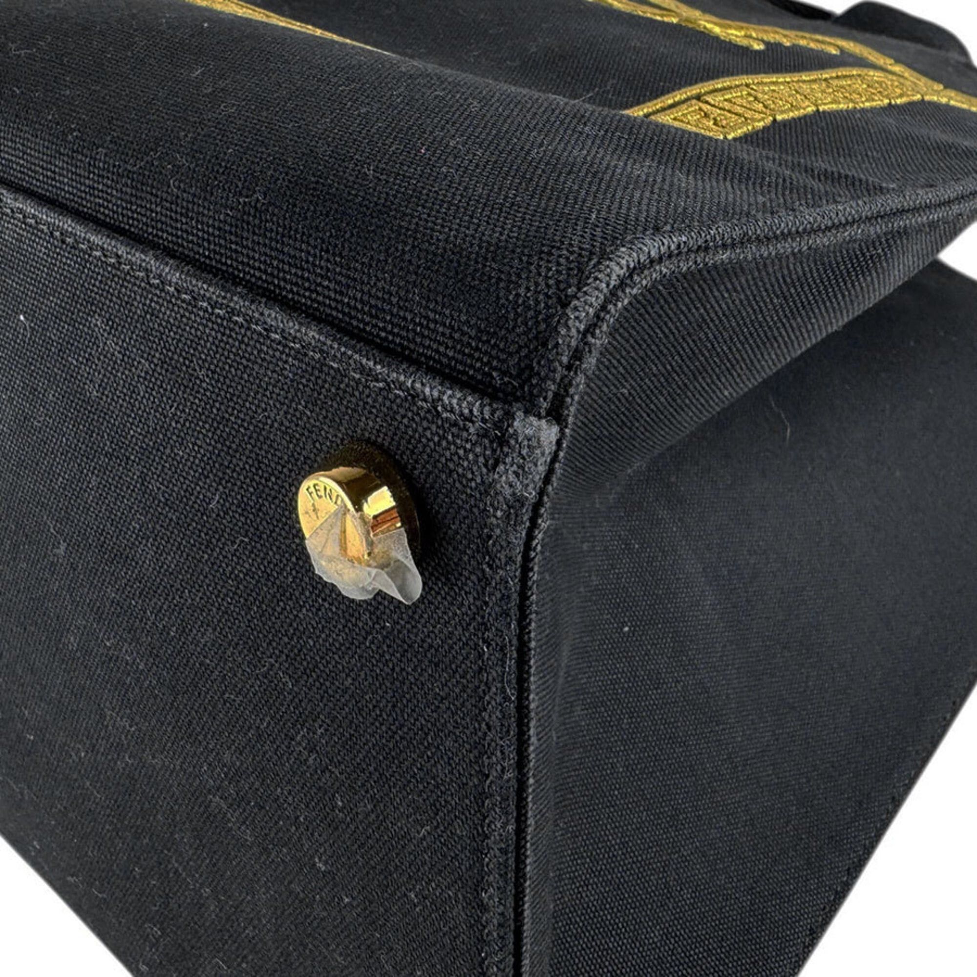 Fendi Fendi handbag shoulder bag x VERSACE FENDACE canvas black gold men's women's 8BH395-AKYY z9374 Size ONE SIZE - 9 Thumbnail