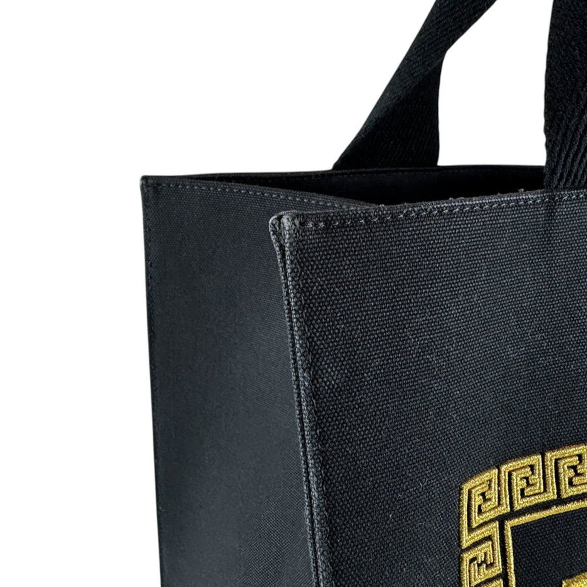 Fendi Fendi handbag shoulder bag x VERSACE FENDACE canvas black gold men's women's 8BH395-AKYY z9374 Size ONE SIZE - 6 Thumbnail