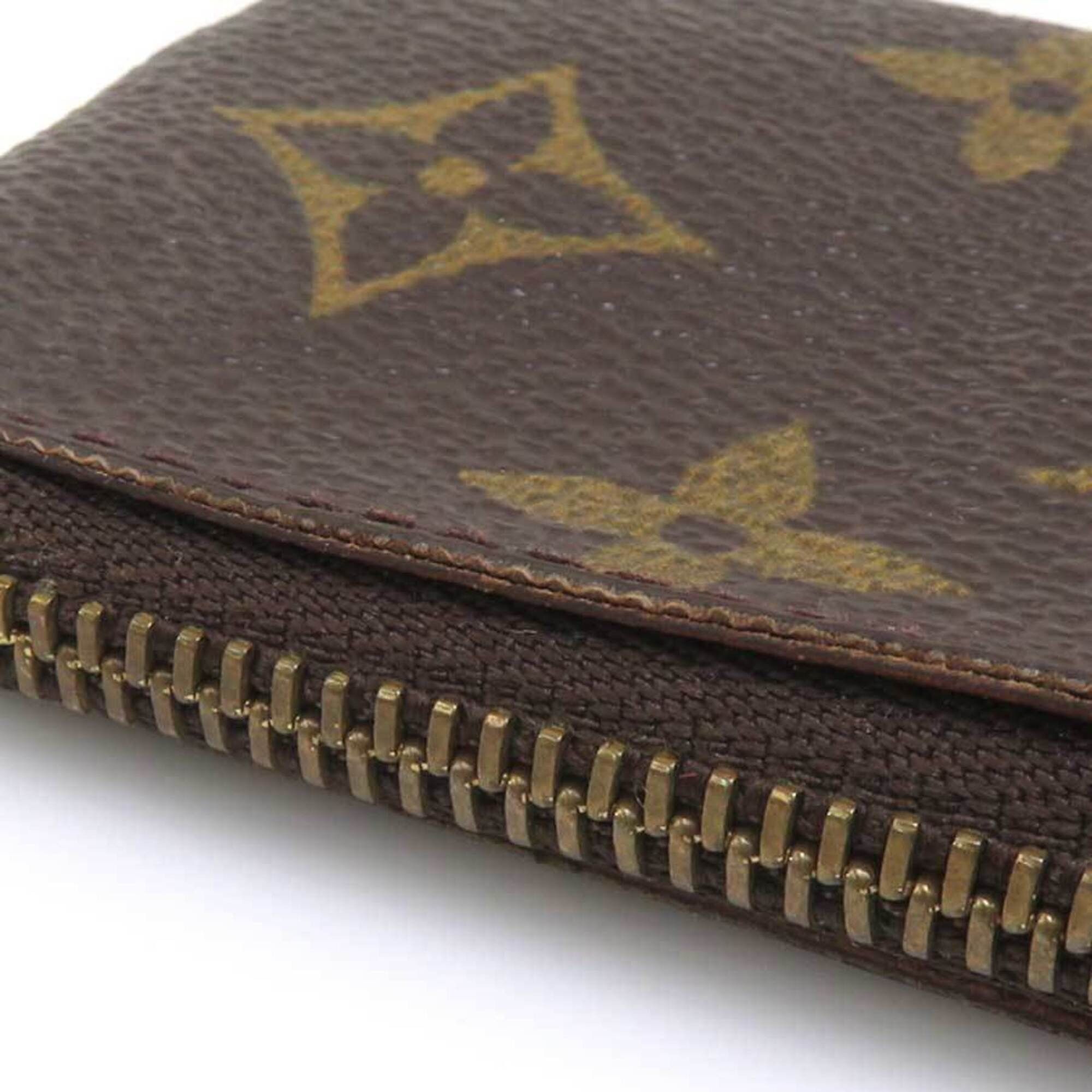 Louis Vuitton Louis Vuitton Key Case Monogram Pochette Cle Canvas Brown Gold Men's Women's M62650 e61766a Size ONE SIZE - 7 Thumbnail