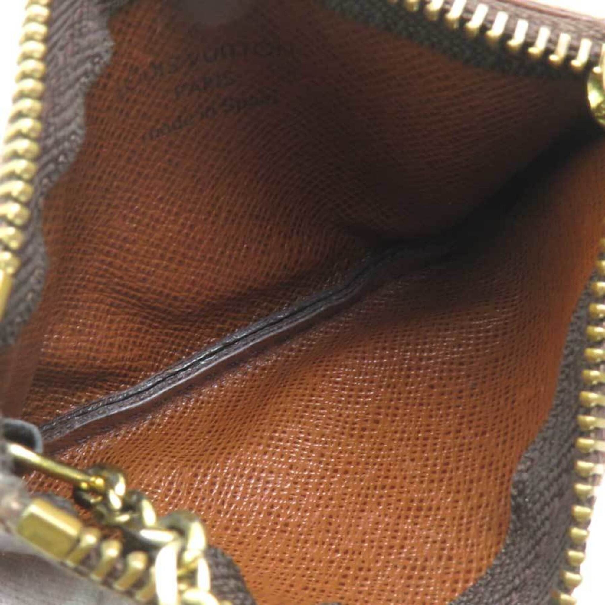 Louis Vuitton Louis Vuitton Key Case Monogram Pochette Cle Canvas Brown Gold Men's Women's M62650 e61766a Size ONE SIZE - 5 Thumbnail