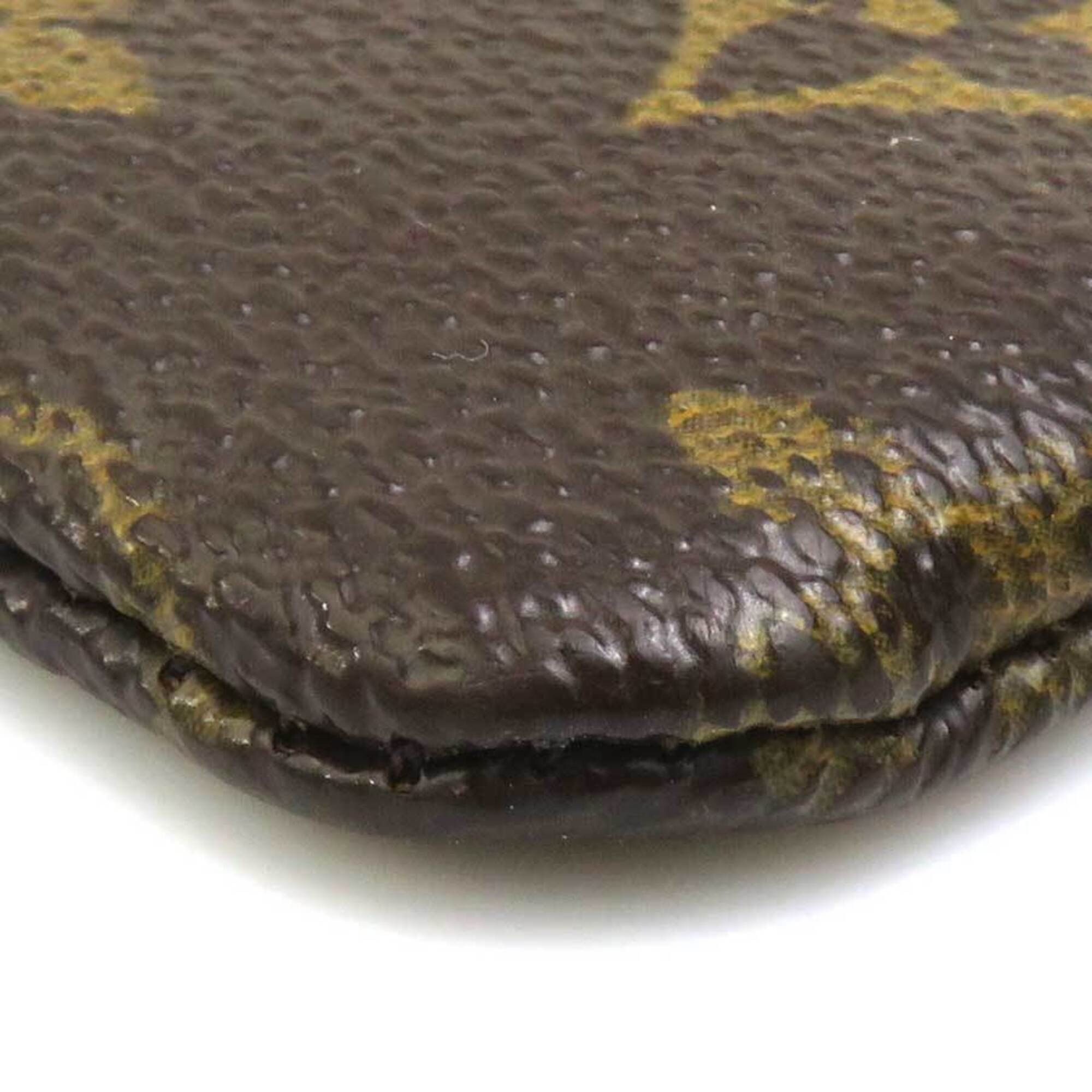 Louis Vuitton Louis Vuitton Key Case Monogram Pochette Cle Canvas Brown Gold Men's Women's M62650 e61766a Size ONE SIZE - 6 Thumbnail