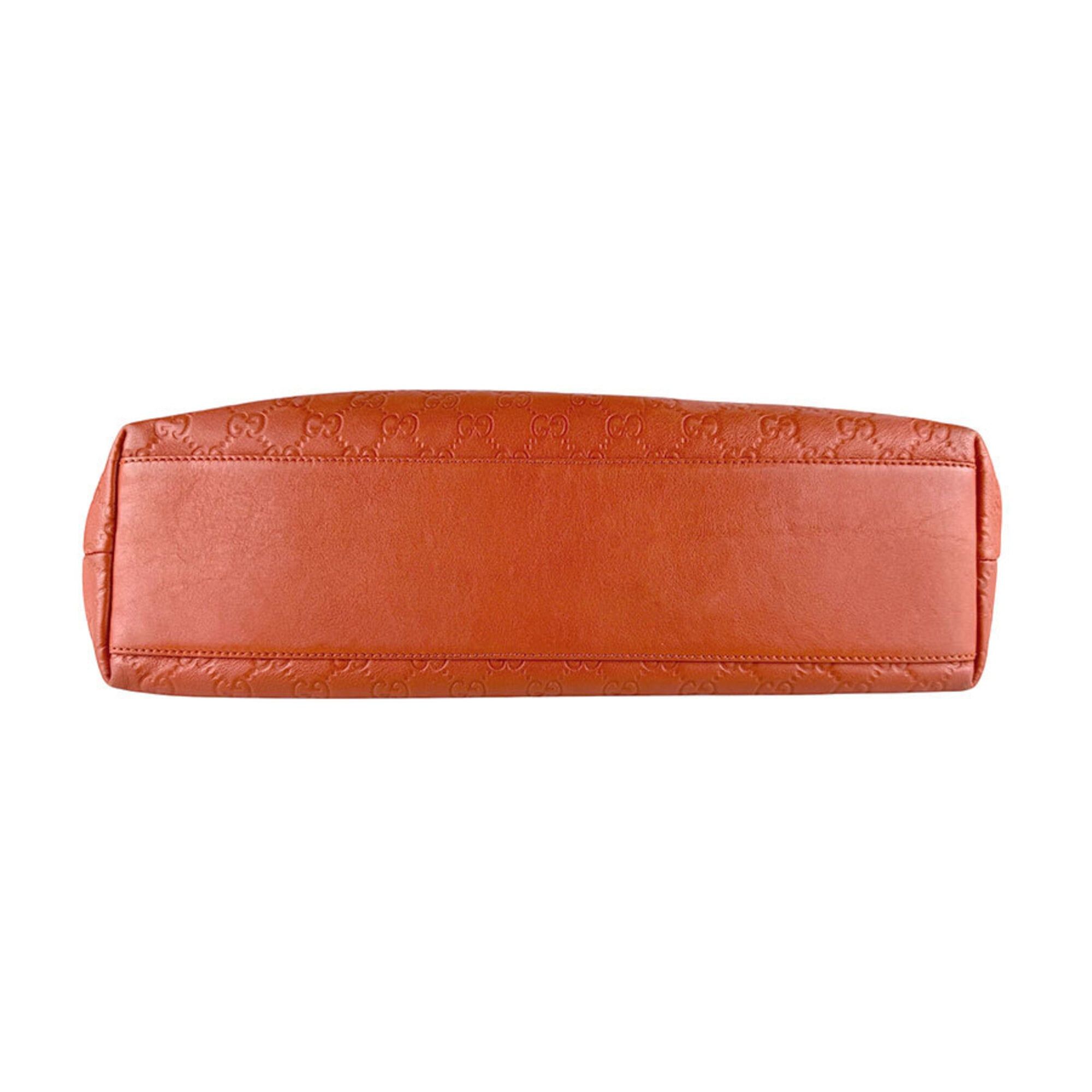 Gucci Gucci Handbag Leather Orange Men's Women's 211137 z9385 Size ONE SIZE - 4 Thumbnail