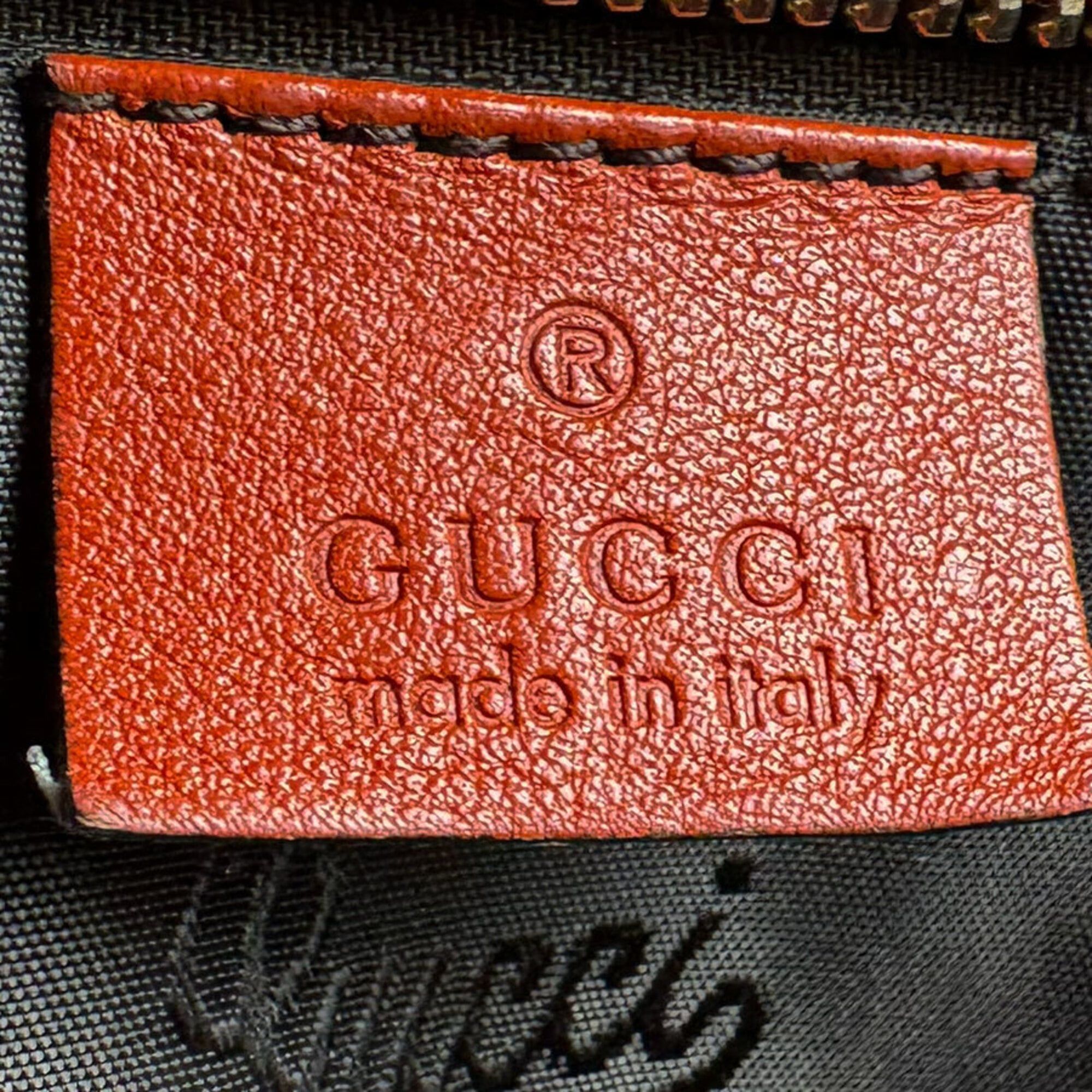 Gucci Gucci Handbag Leather Orange Men's Women's 211137 z9385 Size ONE SIZE - 12 Thumbnail