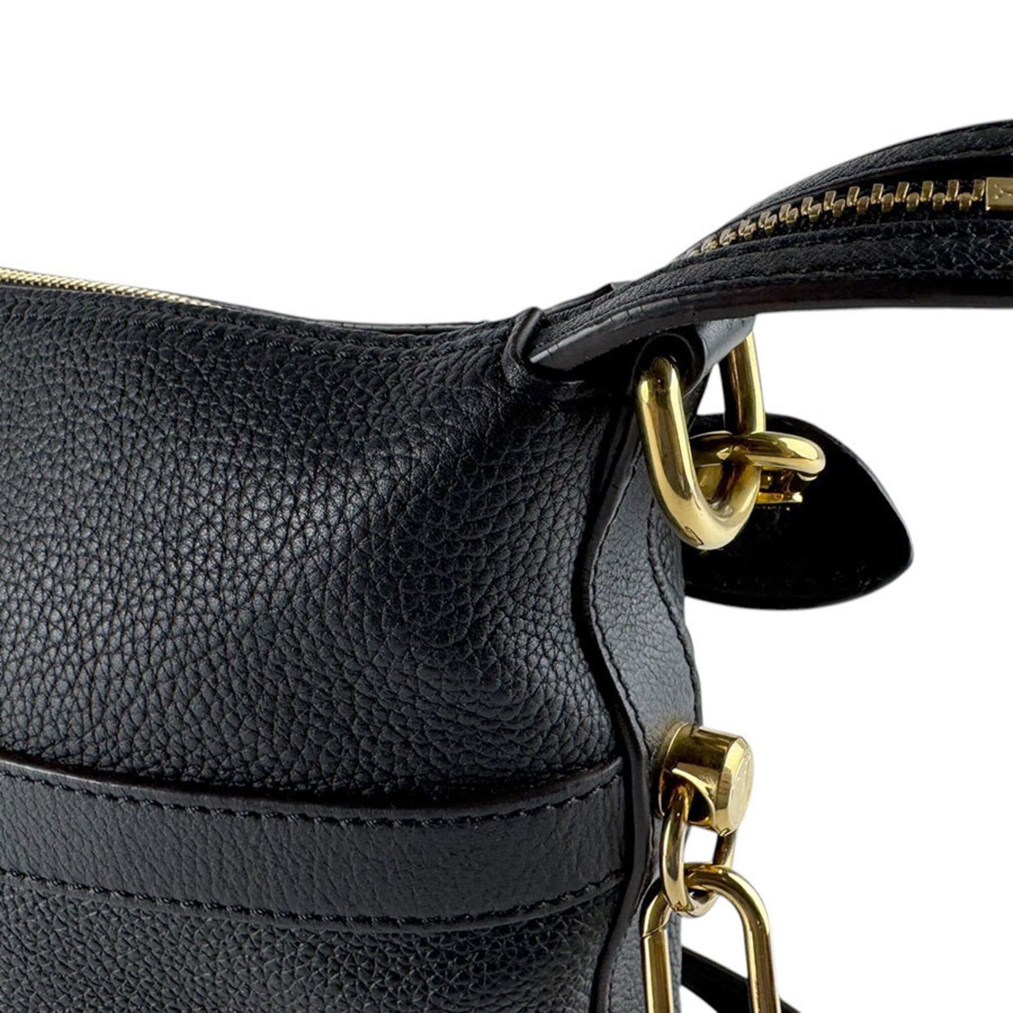 Louis Vuitton Louis Vuitton Handbag Shoulder Bag Cruiser PM Leather Black Gold Women's M57934 z9334 Size ONE SIZE - 7 Thumbnail