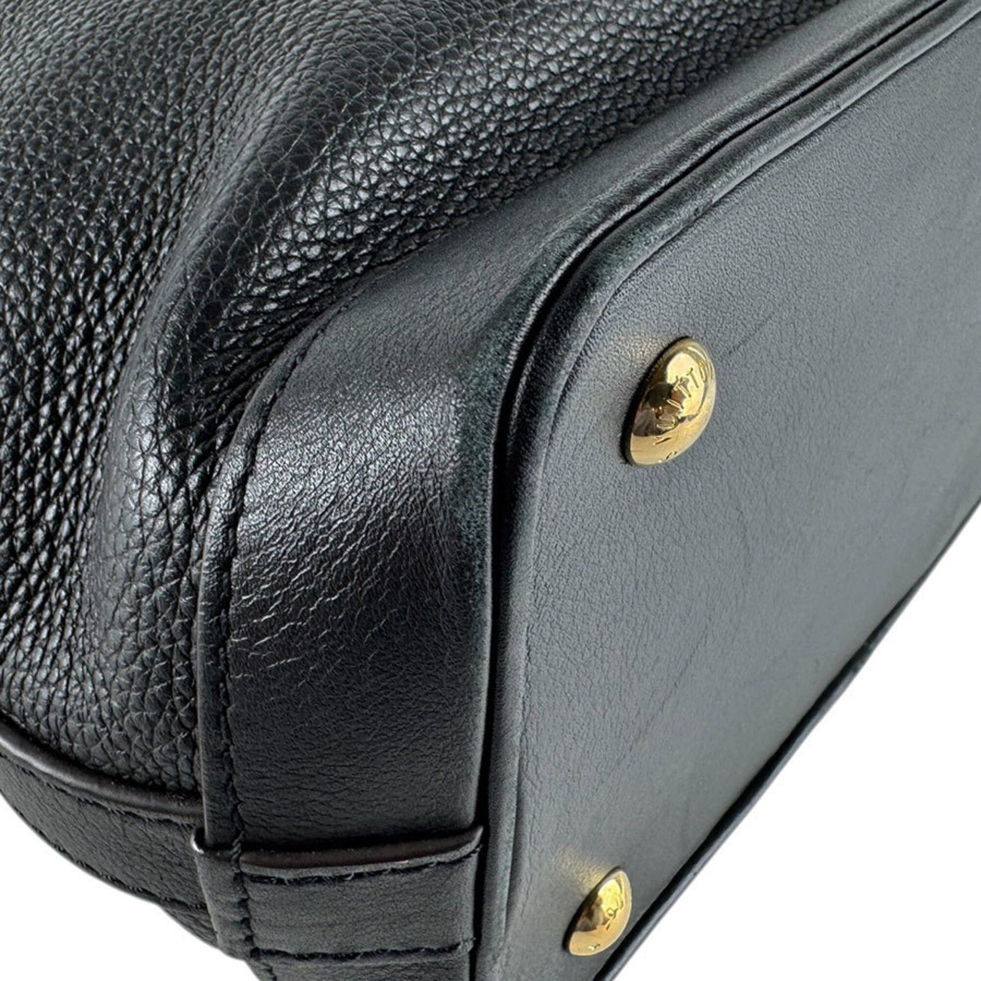 Louis Vuitton Louis Vuitton Handbag Shoulder Bag Cruiser PM Leather Black Gold Women's M57934 z9334 Size ONE SIZE - 8 Thumbnail