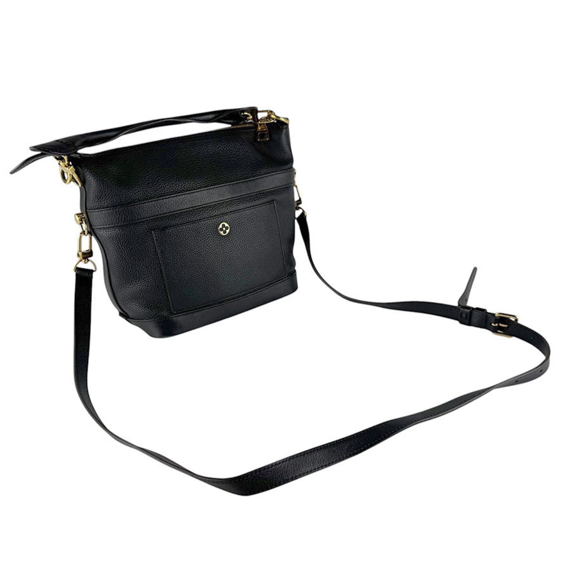 Louis Vuitton Louis Vuitton Handbag Shoulder Bag Cruiser PM Leather Black Gold Women's M57934 z9334 Size ONE SIZE - 11 Thumbnail