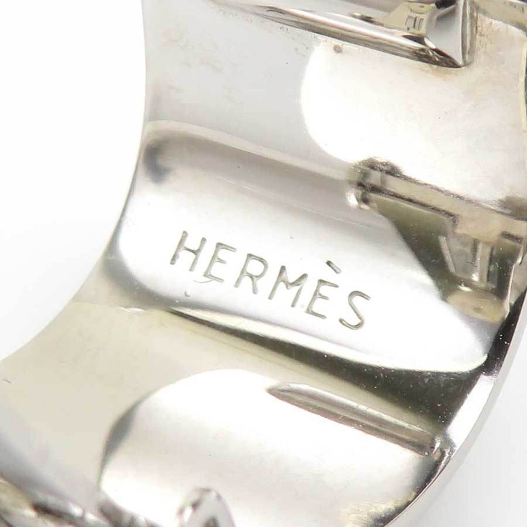 Hermes Hermes Earrings, Cloisonné Enamel, Metal, Silver, Navy Blue, Gold, Women's e61779a Size ONE SIZE - 13 Thumbnail