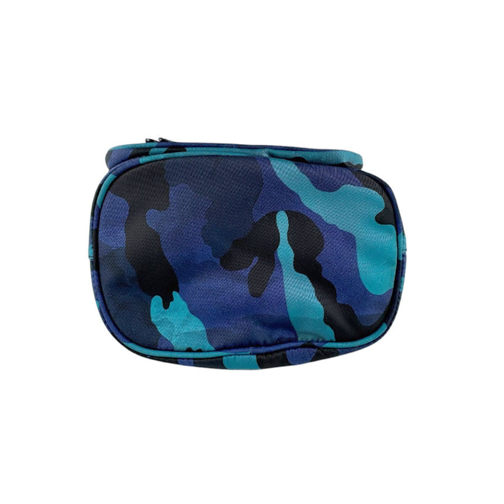 Prada Prada handbag, cross-body shoulder bag, nylon and leather, available in navy, black, blue, silver. Women's. (z9367) Size ONE SIZE - 4 Thumbnail