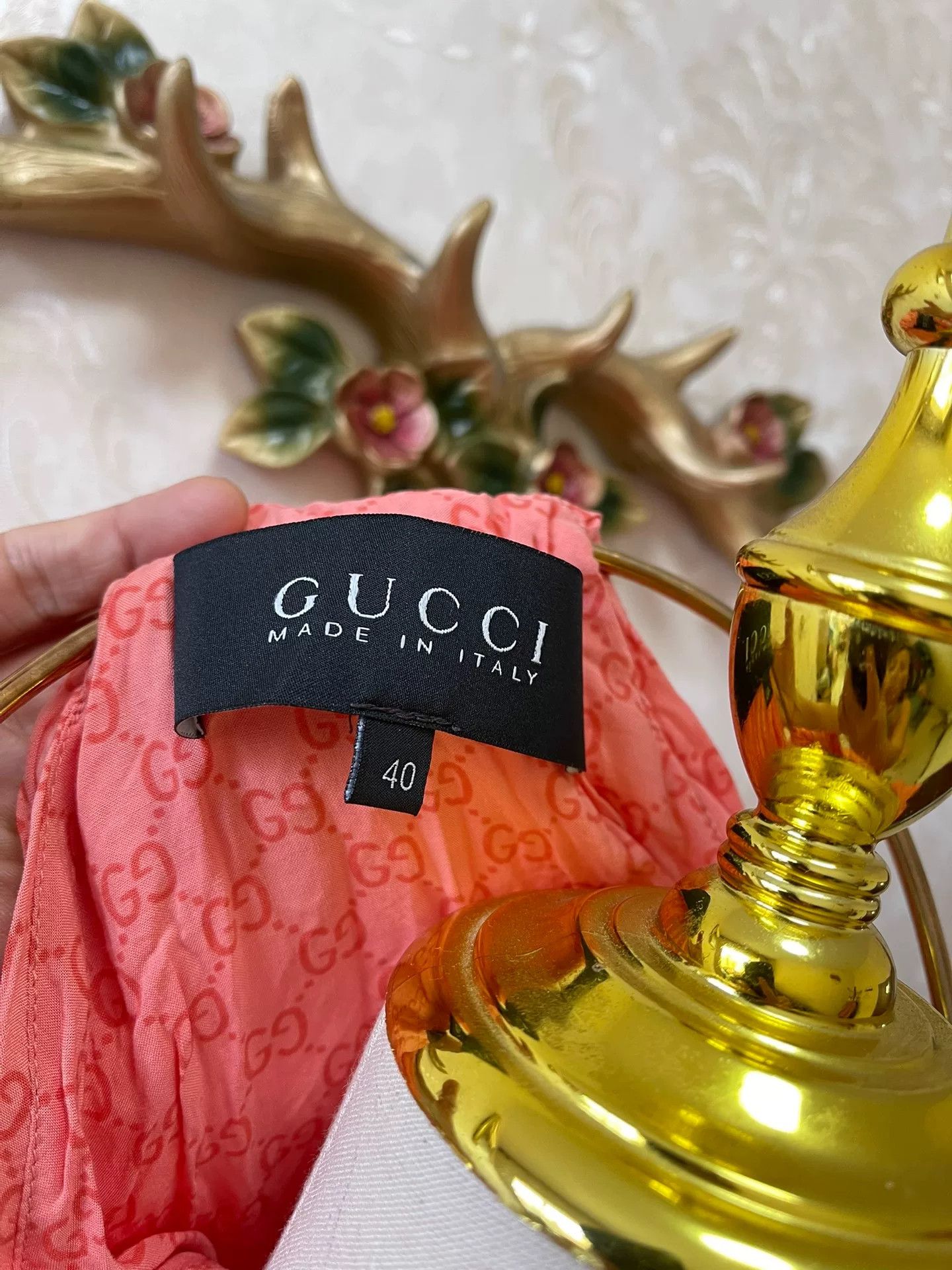 Gucci Gucci Runway Full Logo Dress Size M / US 6-8 / IT 42-44 - 2 Thumbnail