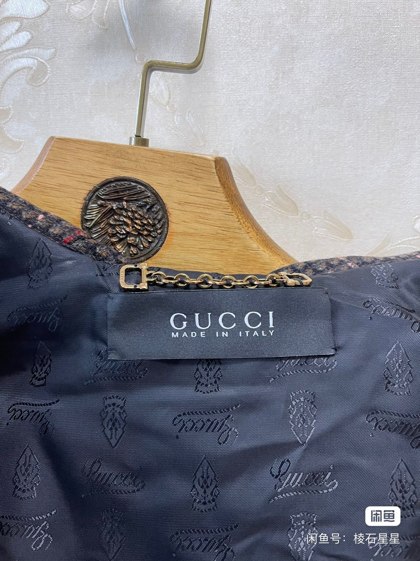 Gucci Gucci Runway Suede Jacket w/ Fur Collar Size M / US 6-8 / IT 42-44 - 3 Thumbnail