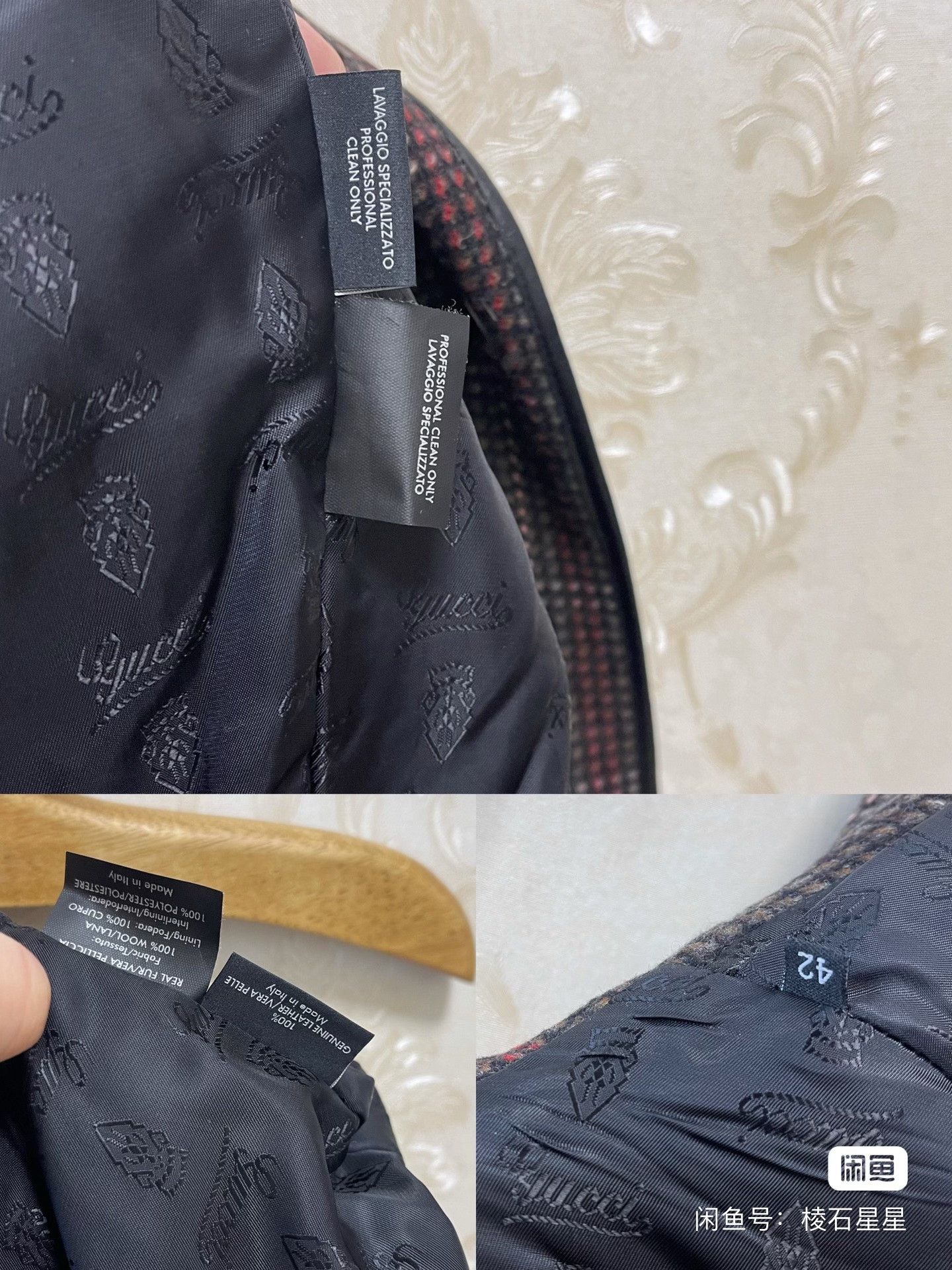 Gucci Gucci Runway Suede Jacket w/ Fur Collar Size M / US 6-8 / IT 42-44 - 8 Thumbnail
