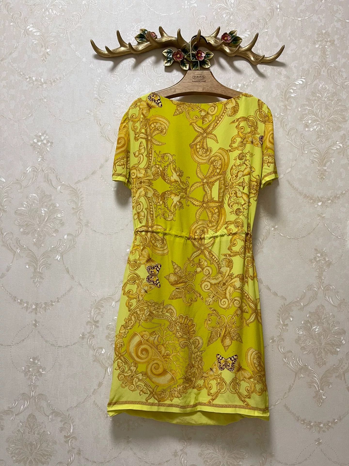 Versace Versace Ocean Series Silk Dress Size M / US 6-8 / IT 42-44 - 8 Thumbnail