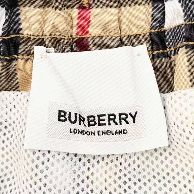 Burberry Burberry Men's Beige Check Zip Jacket Size US 31 - 6 Thumbnail