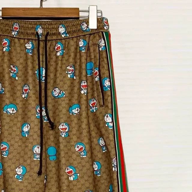 Gucci Gucci x Doraemon GG Knit Sweatpants Men Size US 31 - 3 Thumbnail
