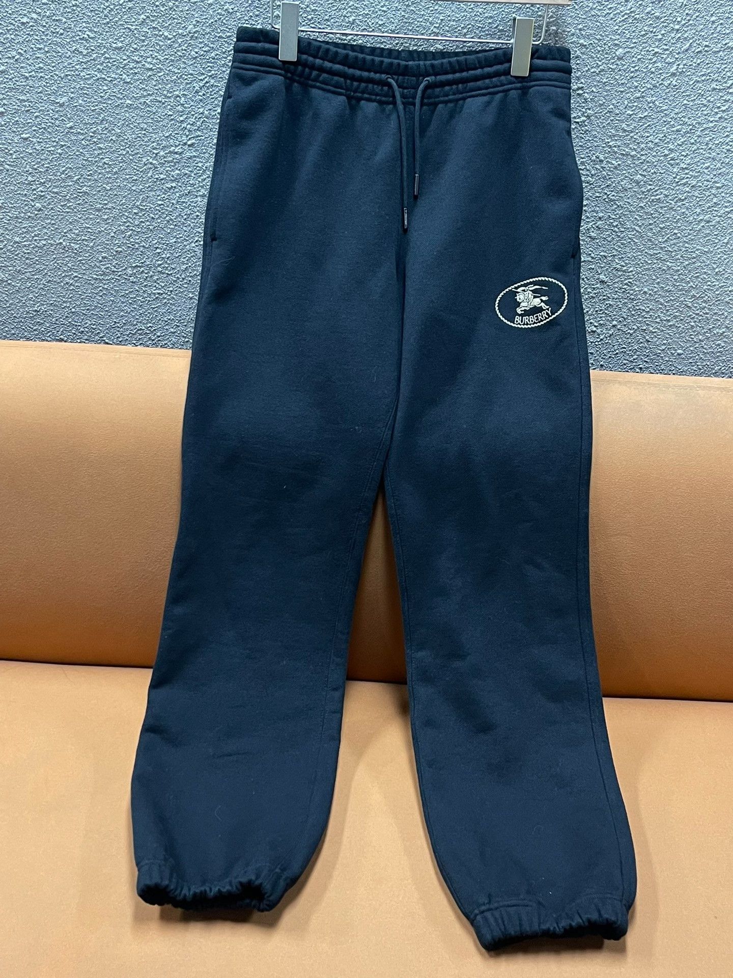 Burberry Burberry SS25 Cotton Black Jogger Pants Size US 31 - 2 Thumbnail
