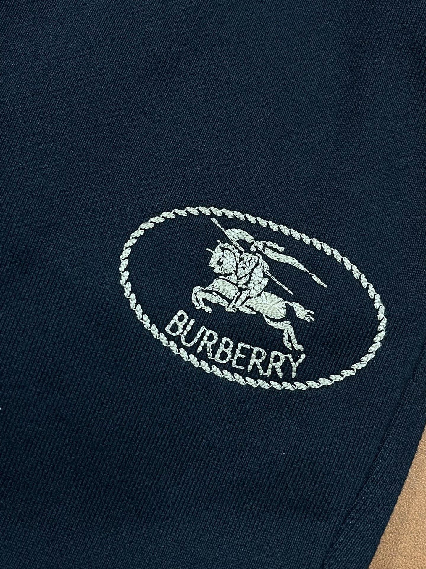 Burberry Burberry SS25 Cotton Black Jogger Pants Size US 31 - 4 Thumbnail