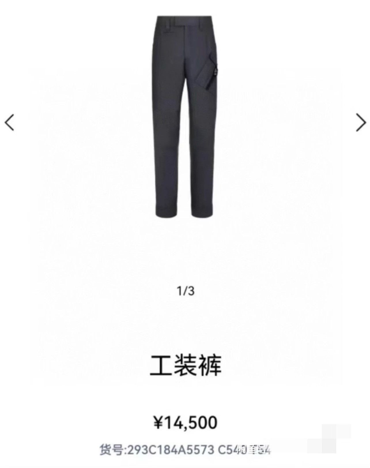 Dior Dior FW23 Straight-Leg Cargo Pants Size US 31 - 8 Thumbnail