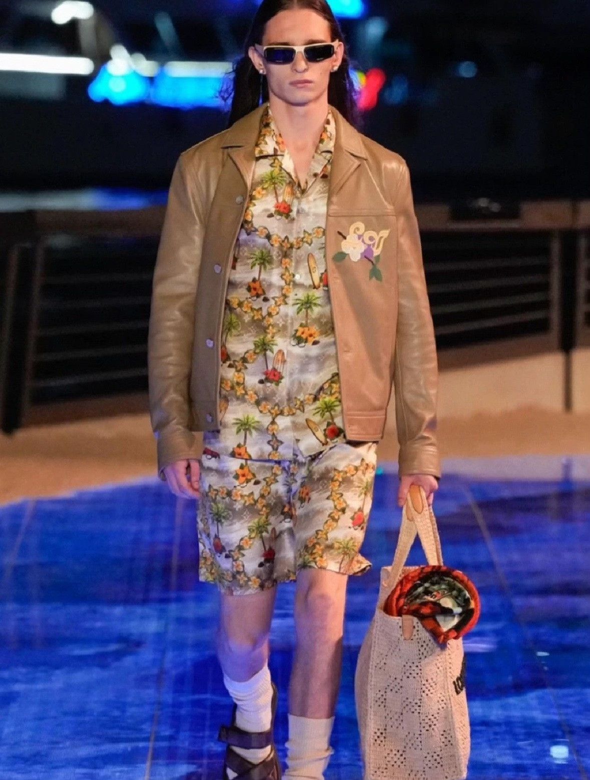 Louis Vuitton LV 2024 Beach Print Shorts Size US 31 - 7 Thumbnail