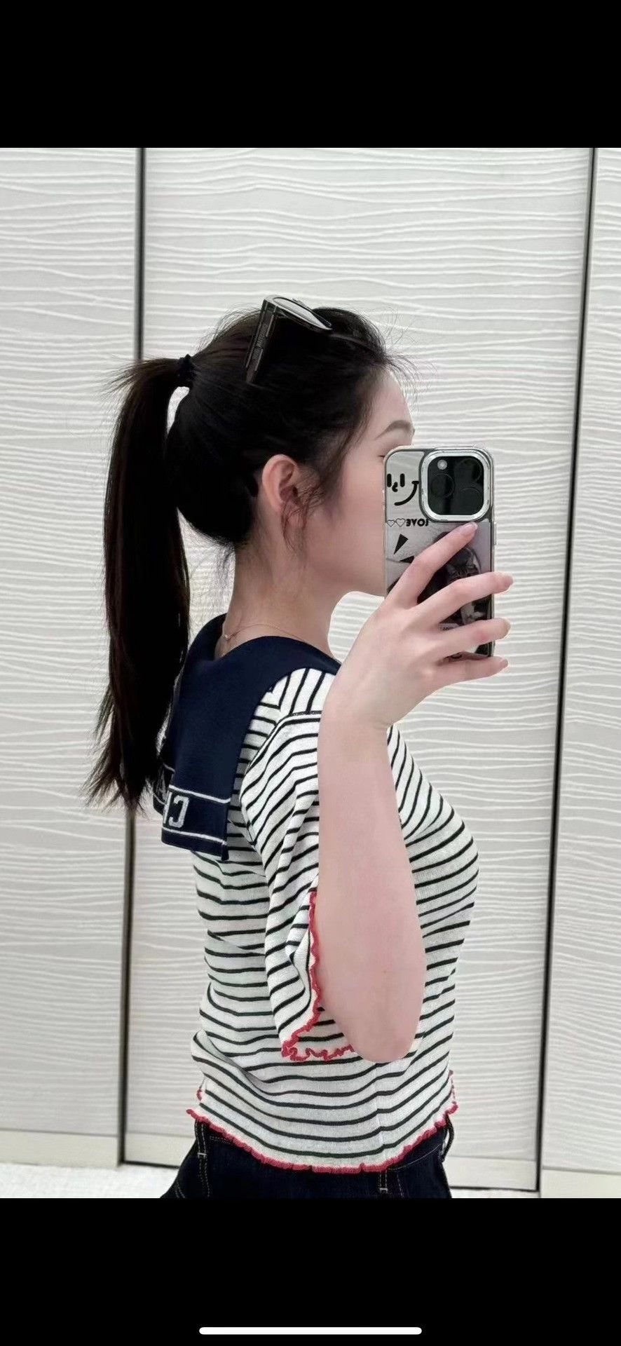Dior Dior Nautical Stripe Women's Knit Top Size M / US 6-8 / IT 42-44 - 5 Thumbnail