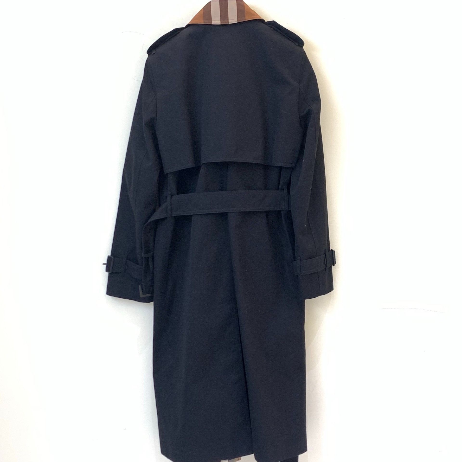 Burberry Burberry Black Trench Coat UK4 Size M / US 6-8 / IT 42-44 - 2 Thumbnail