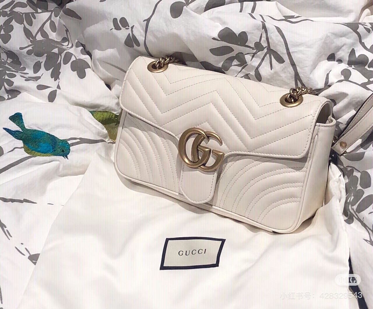 Gucci Gucci Marmont 26 Leather Chain Bag Size ONE SIZE - 6 Thumbnail