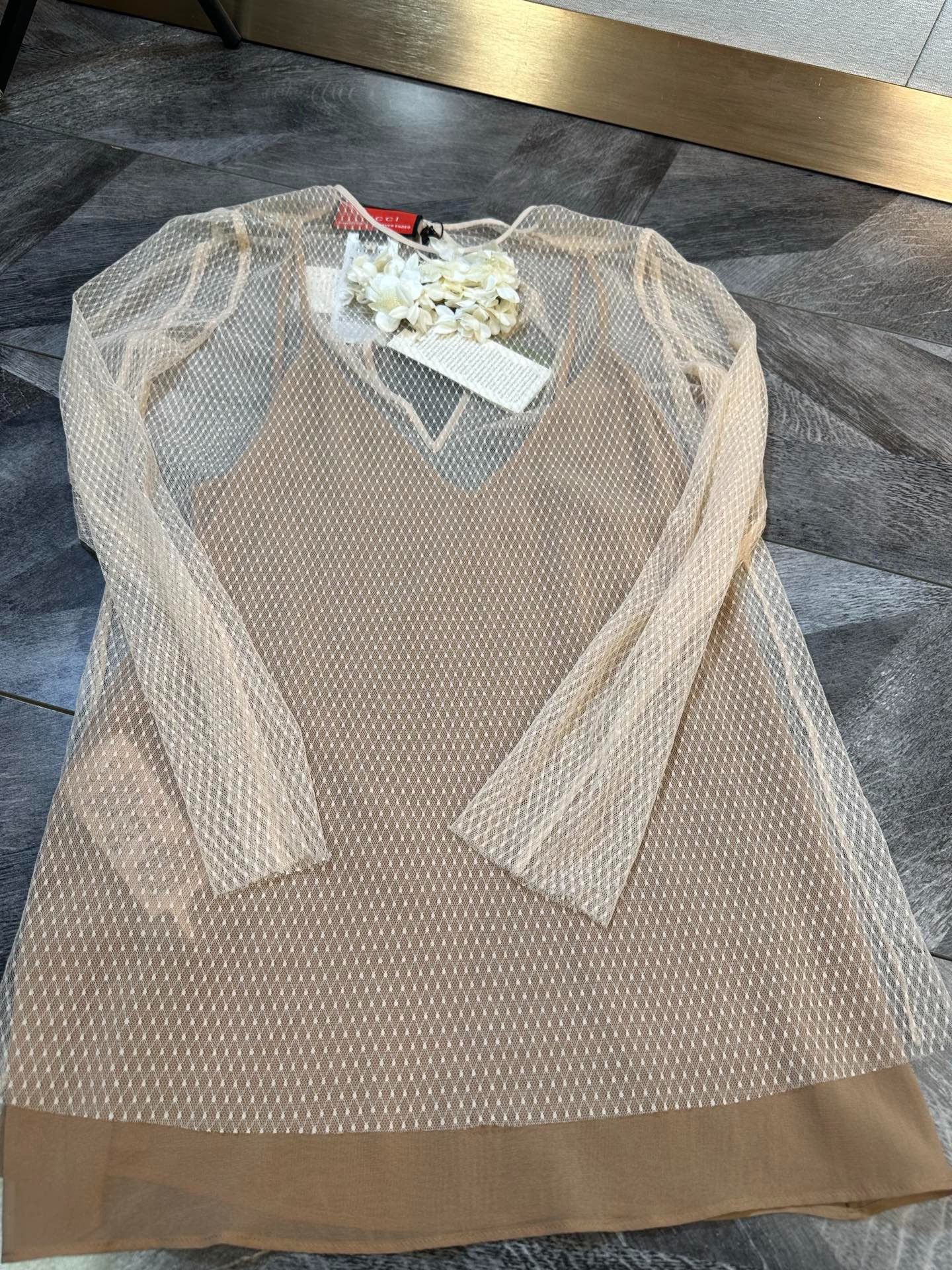 Gucci Gucci Heavy Lace Silk Blouse Size M / US 6-8 / IT 42-44 - 6 Thumbnail