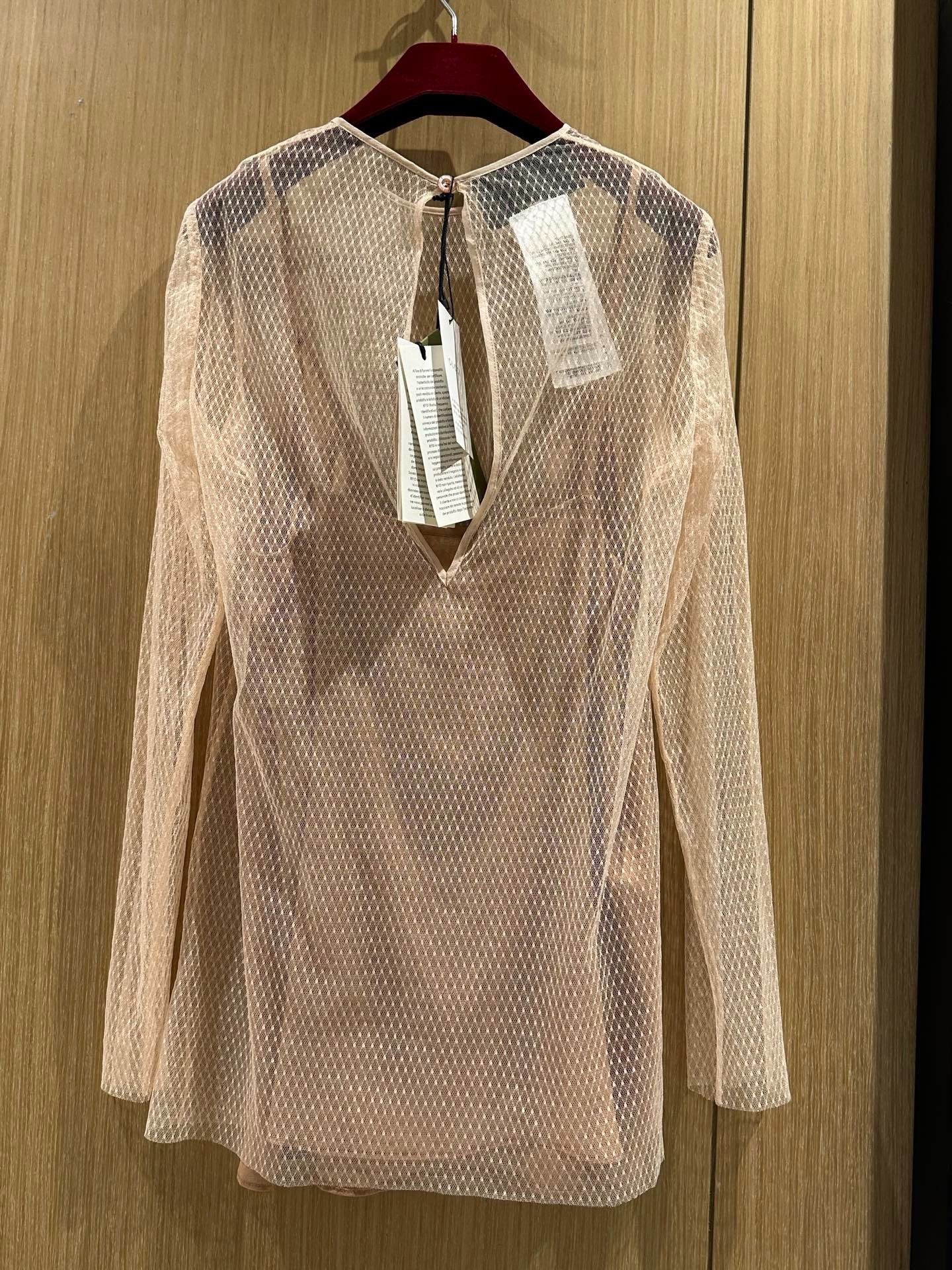 Gucci Gucci Heavy Lace Silk Blouse Size M / US 6-8 / IT 42-44 - 3 Thumbnail