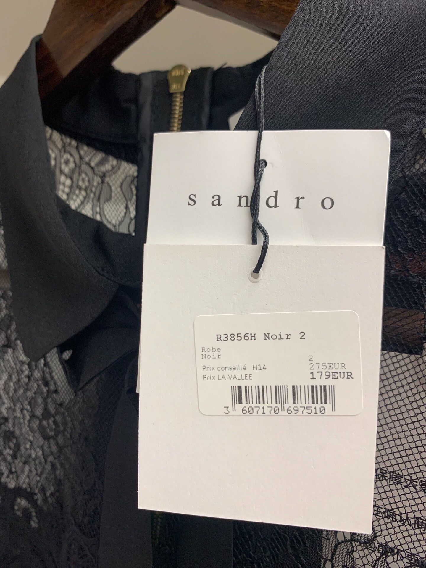 Sandro Sandro Women's Classic Lace Dress Size M / US 6-8 / IT 42-44 - 5 Thumbnail