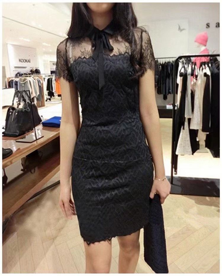 Sandro Sandro Women's Classic Lace Dress Size M / US 6-8 / IT 42-44 - 3 Thumbnail
