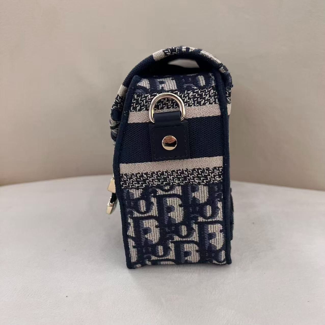 Dior Dior Blue Monogram Canvas Camp Small Messenger Size ONE SIZE - 3 Thumbnail