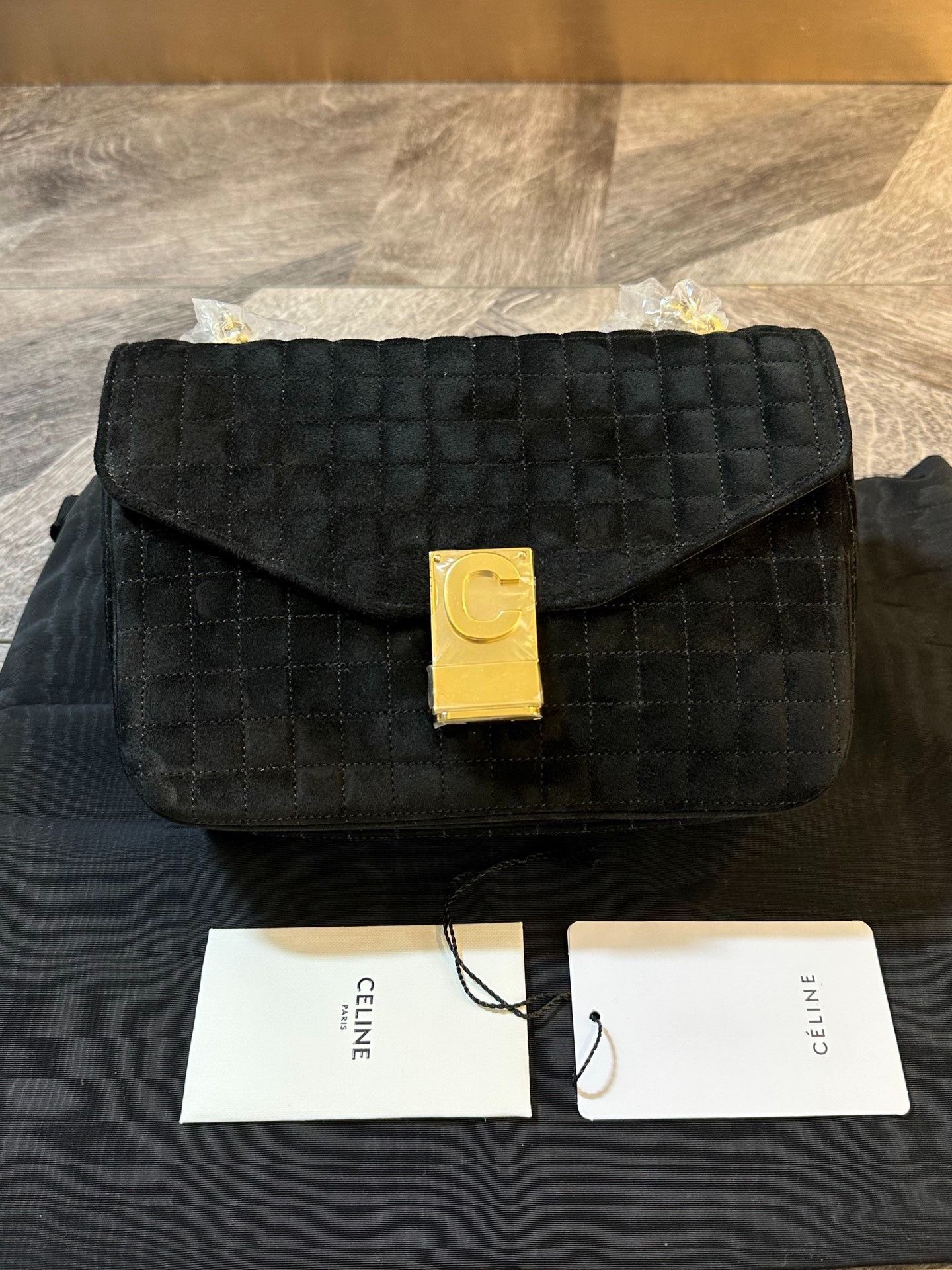 Celine Celine C Bag Quilted Chain Crossbody Size ONE SIZE - 6 Thumbnail