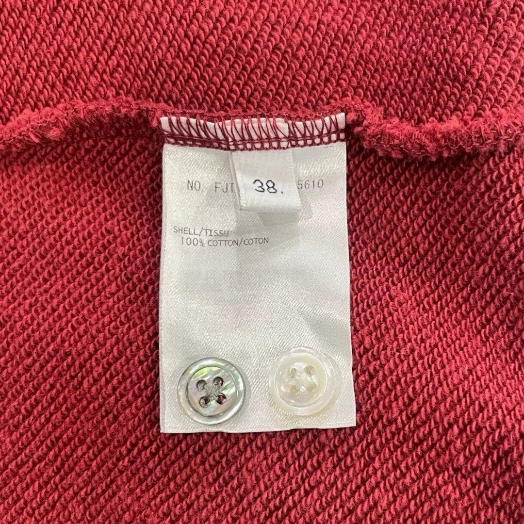 Thom Browne TB Striped Red Crew Neck Sweatshirt Size S / US 4 / IT 40 - 6 Thumbnail