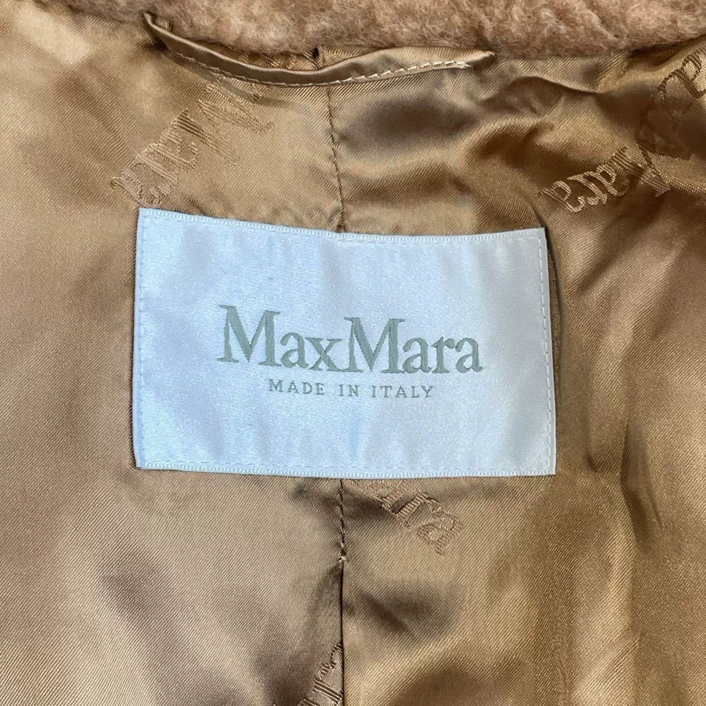 Max Mara MaxMara Teddy Double-Breasted Teddy Coat Size M / US 6-8 / IT 42-44 - 5 Thumbnail