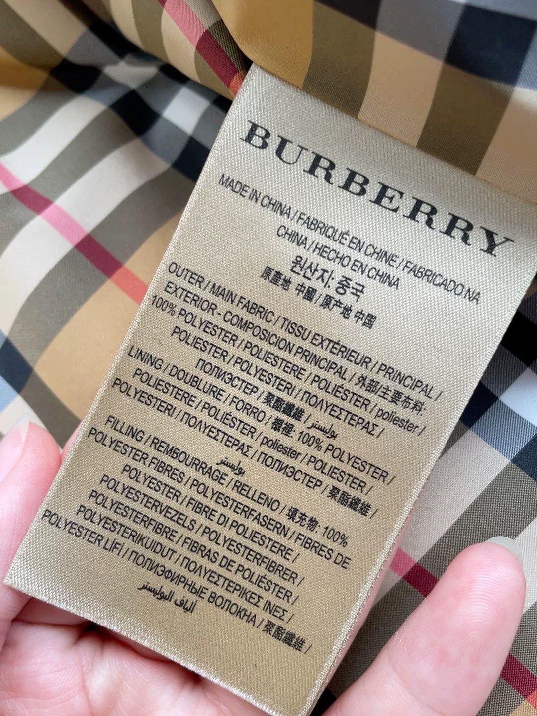 Burberry Burberry Vintage Check Quilted Coat Size M / US 6-8 / IT 42-44 - 8 Thumbnail