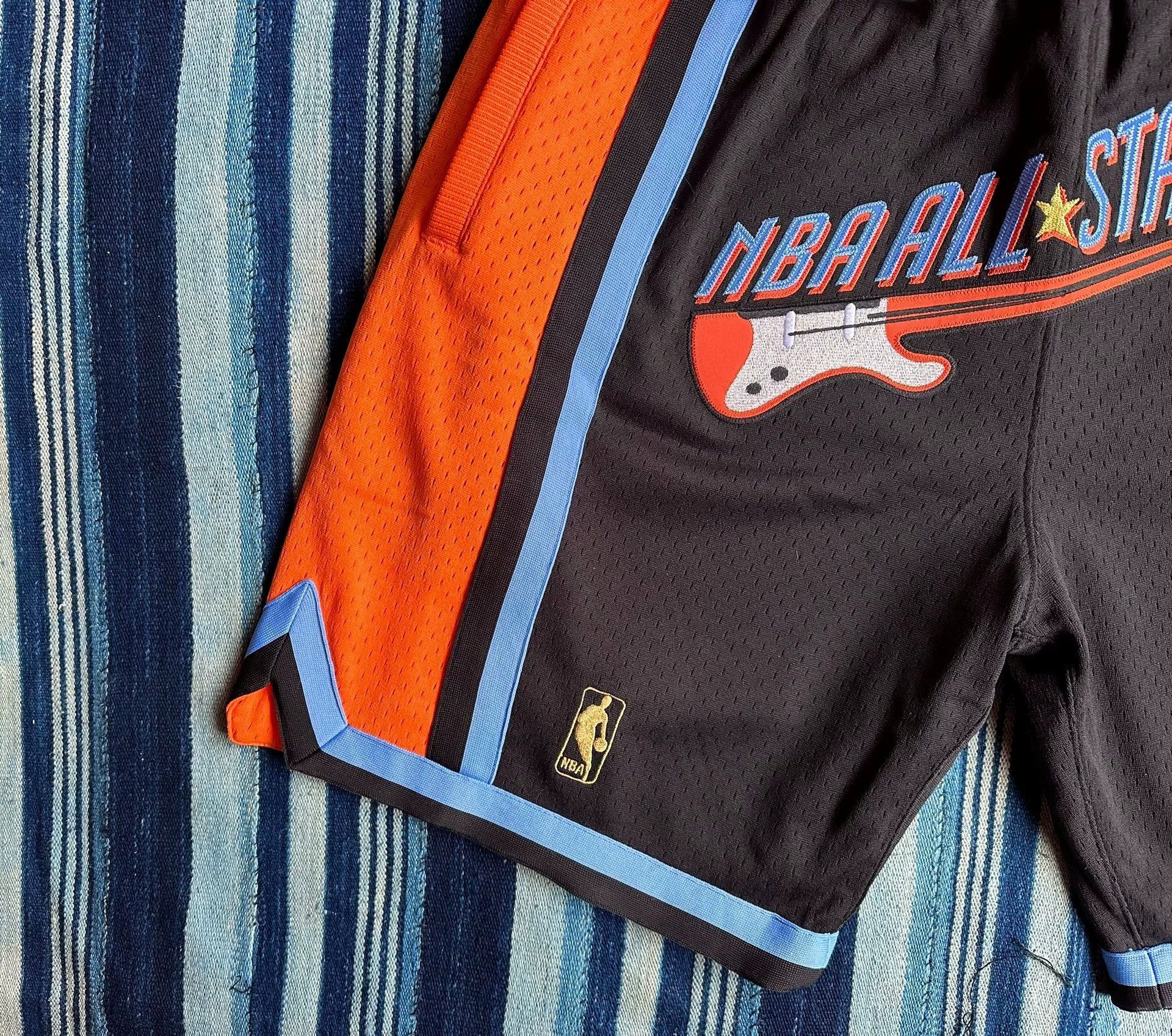 Just Don NBA All Stars Graphic Mesh Shorts Size US 30 / EU 46 - 4 Thumbnail
