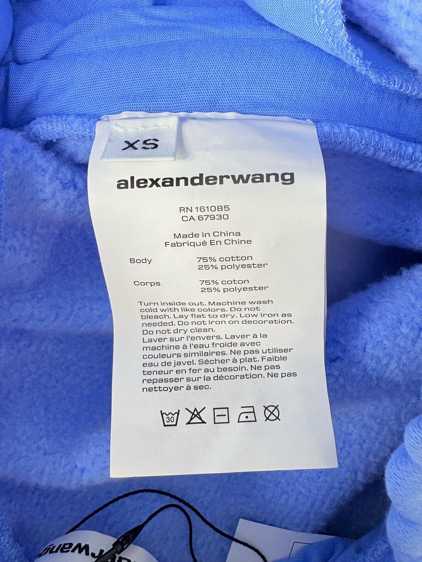 Alexander Wang Alexander Wang Logo Fleece Pants Size 30" / US 8 / IT 44 - 5 Thumbnail
