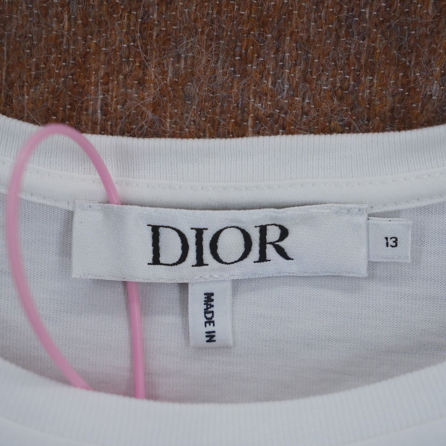 Dior Dior Ivory Cotton Short-Sleeve T-Shirt Size M / US 6-8 / IT 42-44 - 3 Thumbnail
