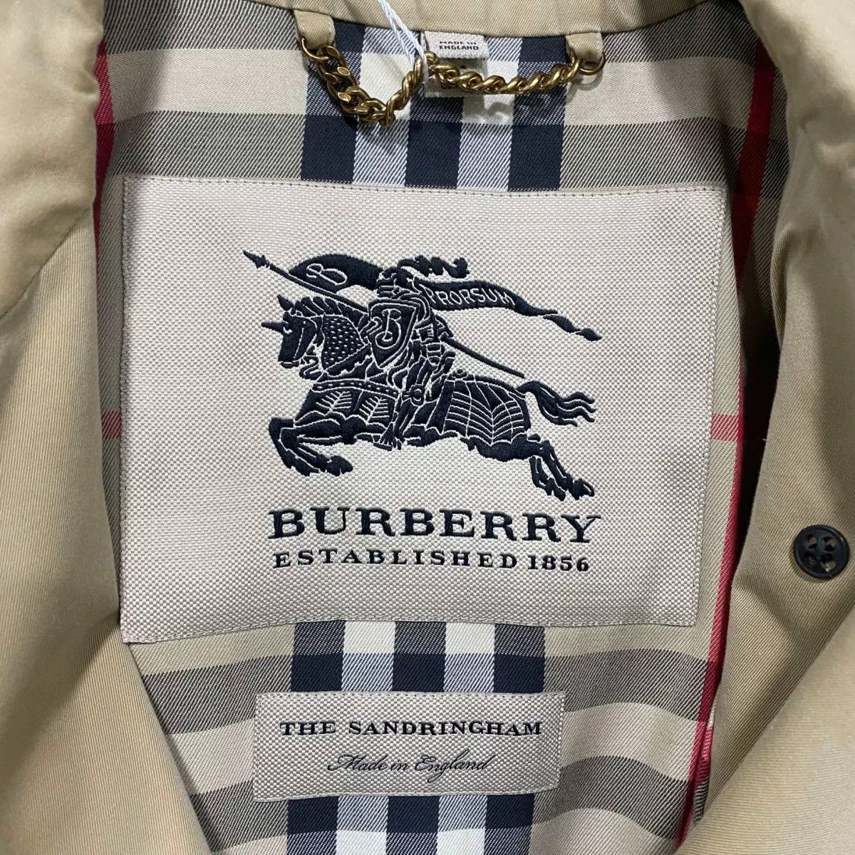 Burberry Burberry Sandringham Khaki Double-Breasted Coat Size M / US 6-8 / IT 42-44 - 4 Thumbnail