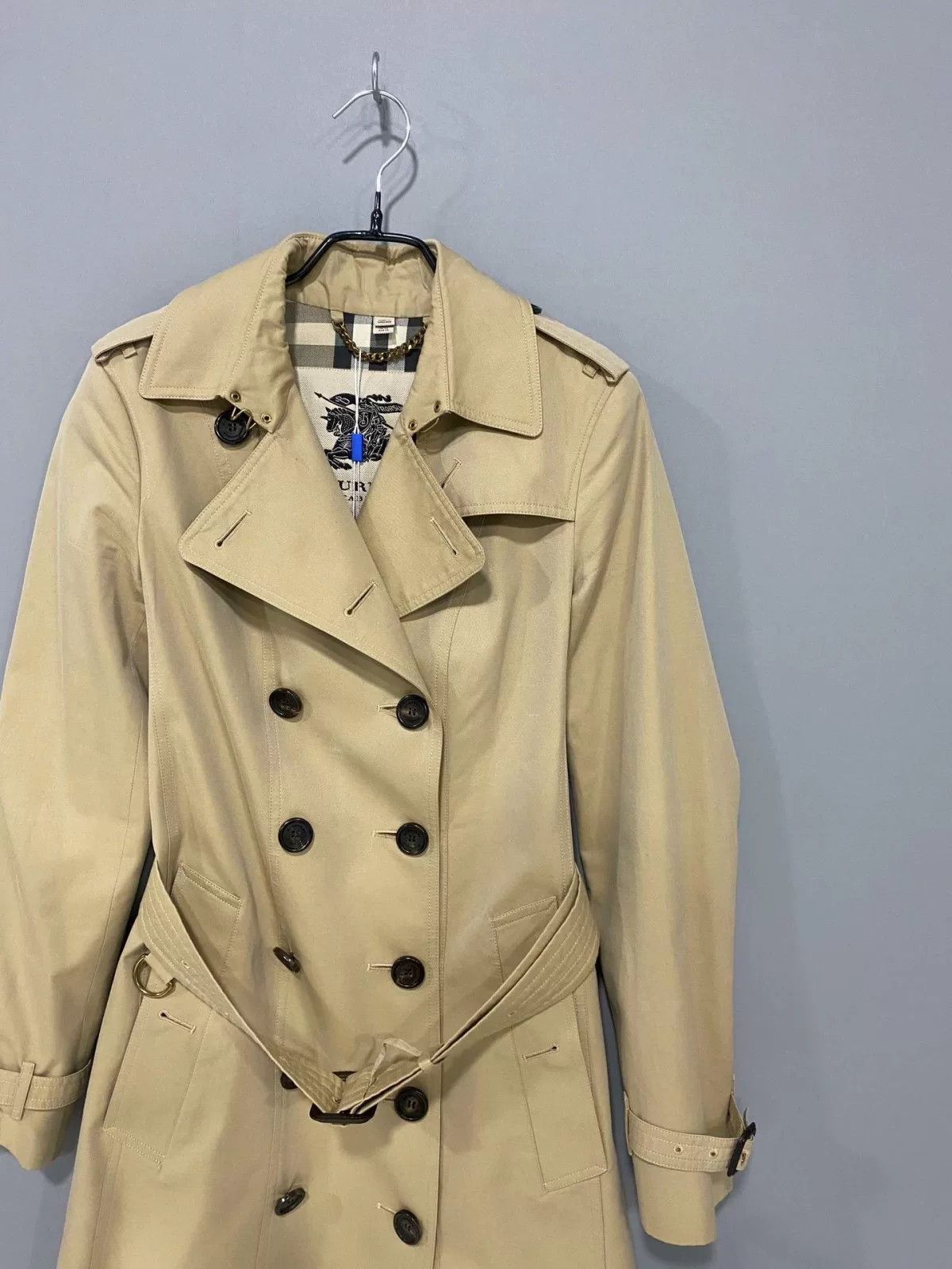 Burberry Burberry Sandringham Khaki Double-Breasted Coat Size M / US 6-8 / IT 42-44 - 2 Thumbnail