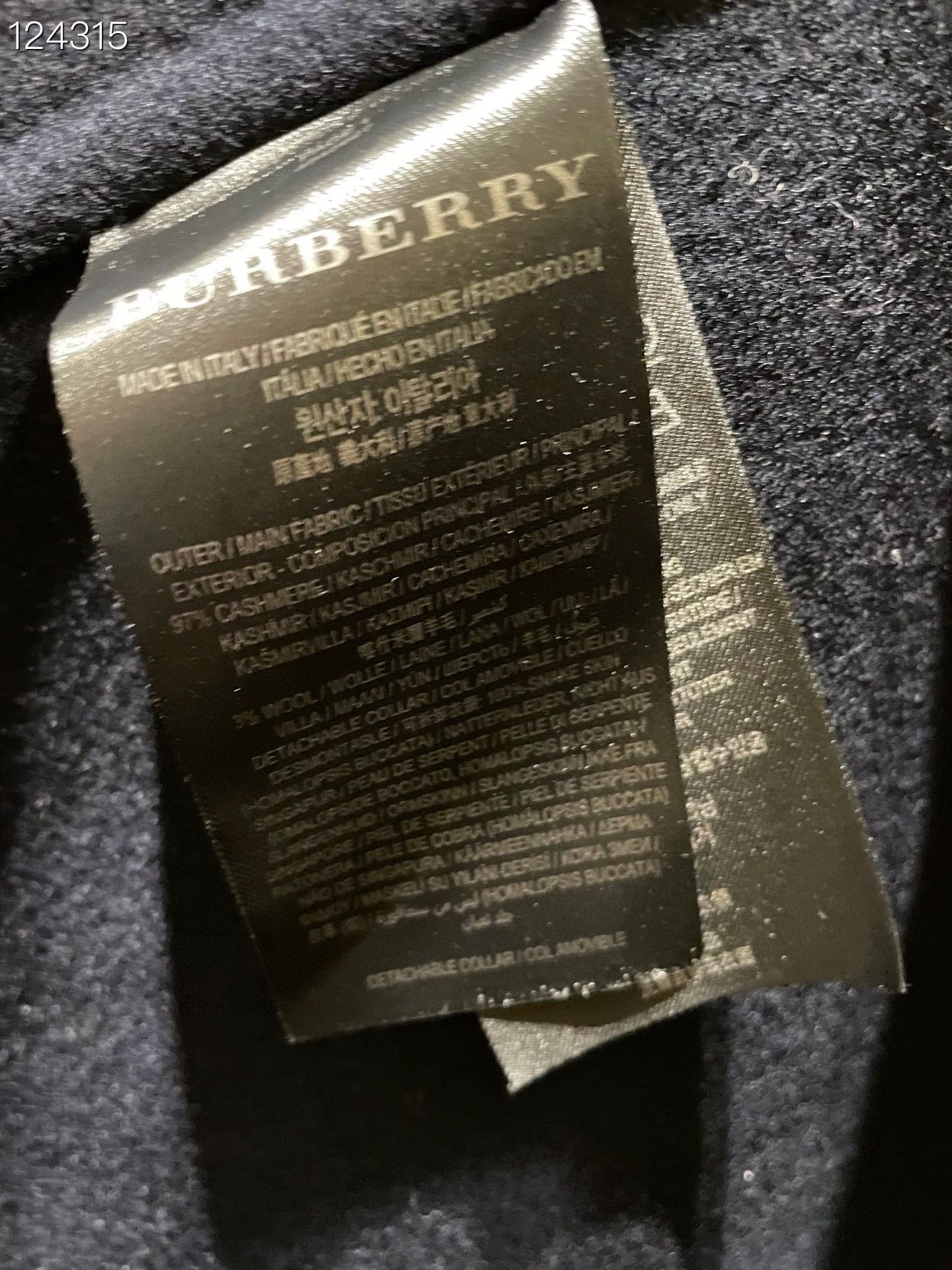 Burberry Burberry Snake Skin Collar Cashmere Cape Size M / US 6-8 / IT 42-44 - 5 Thumbnail