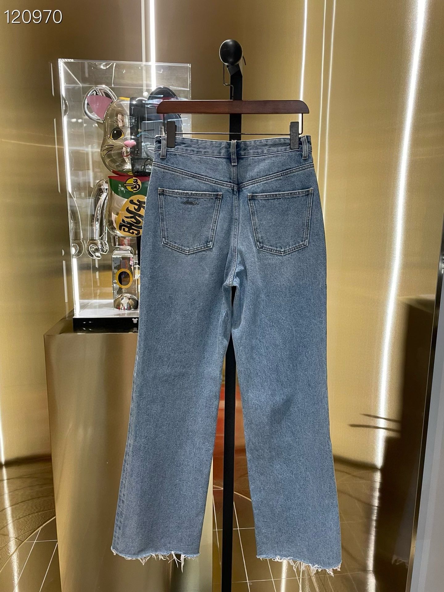 Other IMMI Distressed Wide-Leg Jeans Size 24" / US 00 / IT 34 - 2 Thumbnail