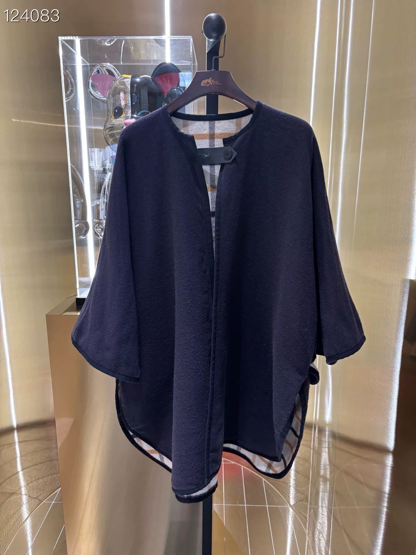 Hermes HERMÈS Camail Cashmere Double-Sided Cape Size M / US 6-8 / IT 42-44 - 3 Thumbnail