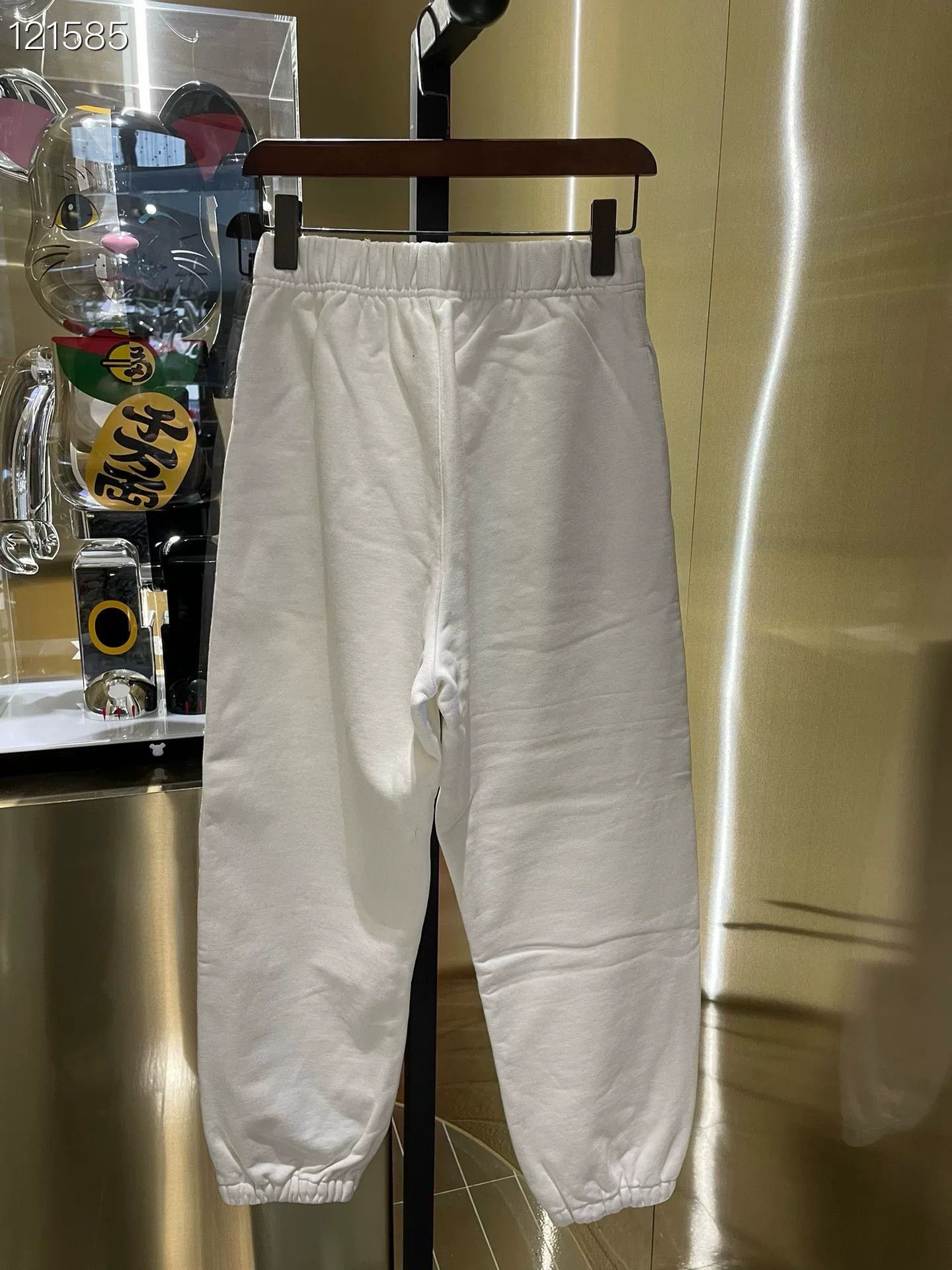 Other Ann Loose Letter Logo White Sweatpants Size 30" / US 8 / IT 44 - 2 Thumbnail