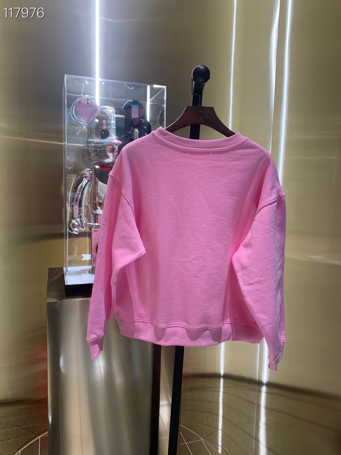 Other Pink Long-sleeve Sweatshirt Shorts Set Size L / US 10 / IT 46 - 2 Thumbnail