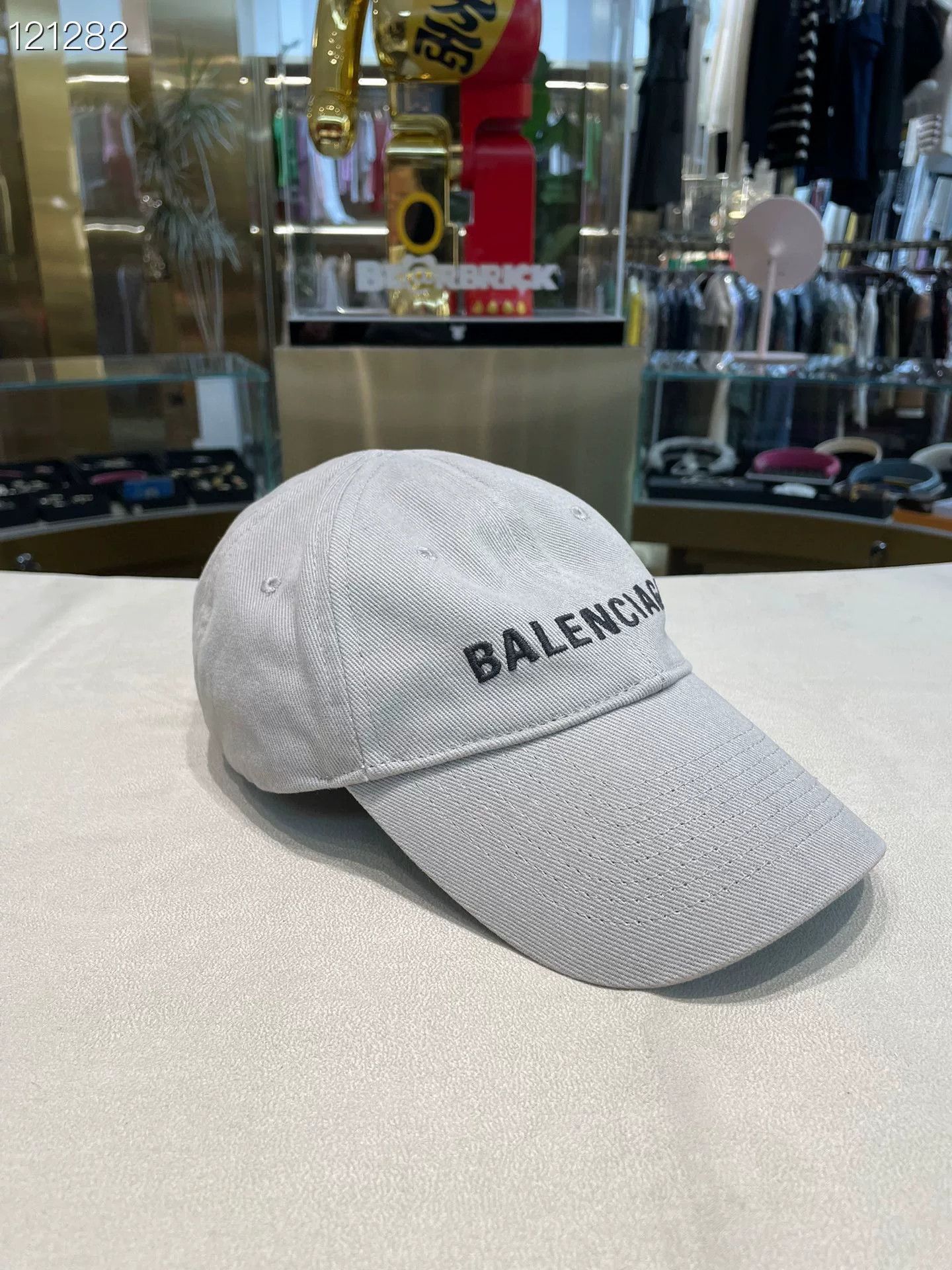 Balenciaga Balenciaga 2023 Embroidered Logo Baseball Cap Size ONE SIZE - 3 Thumbnail