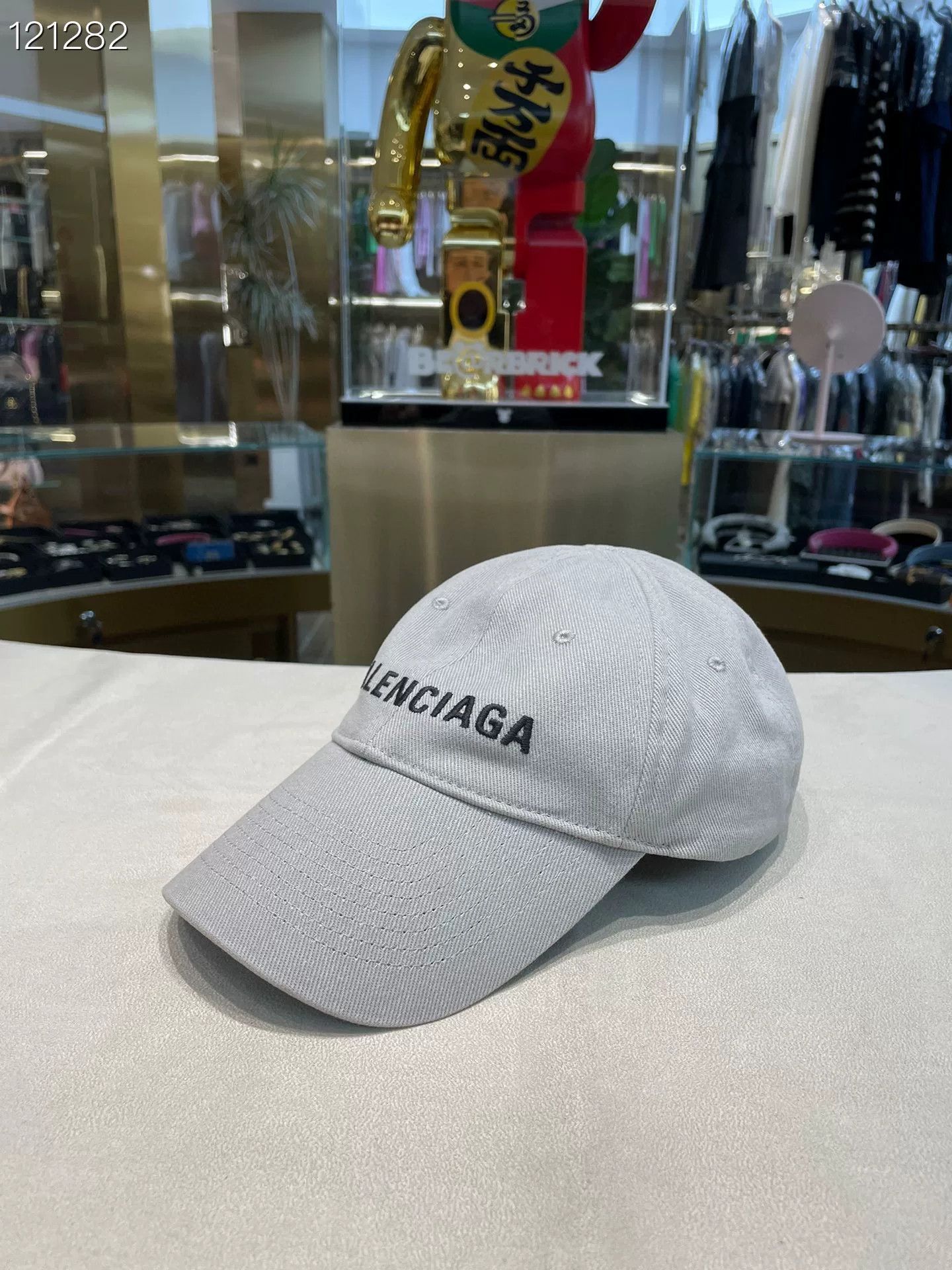 Balenciaga Balenciaga 2023 Embroidered Logo Baseball Cap Size ONE SIZE - 2 Thumbnail