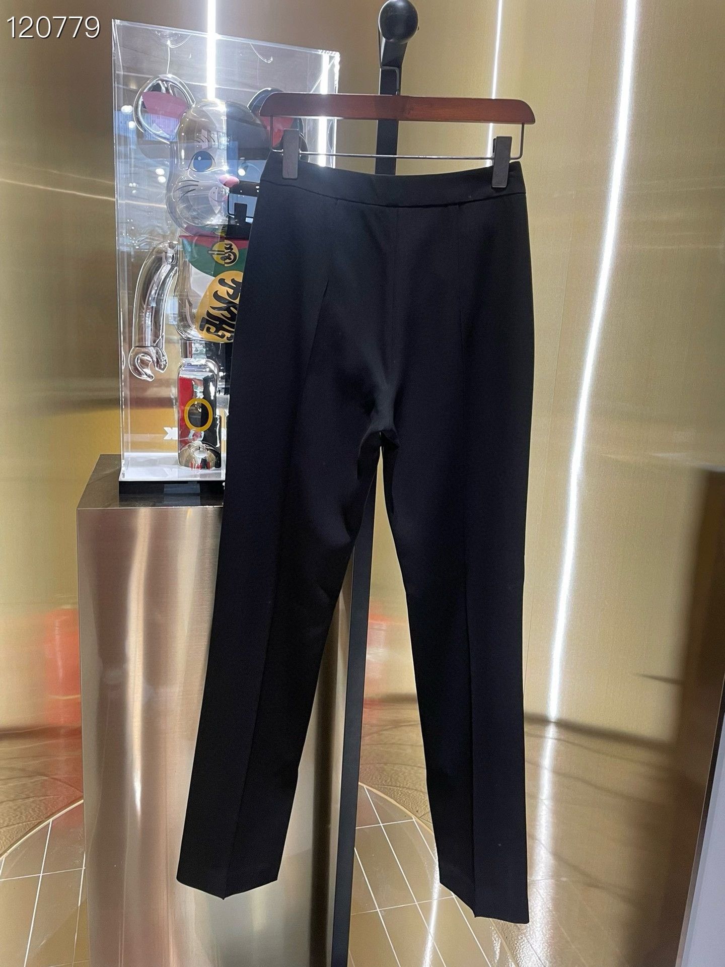 Other IMMI Black Inner Split Flare Pants Size 22" - 2 Thumbnail